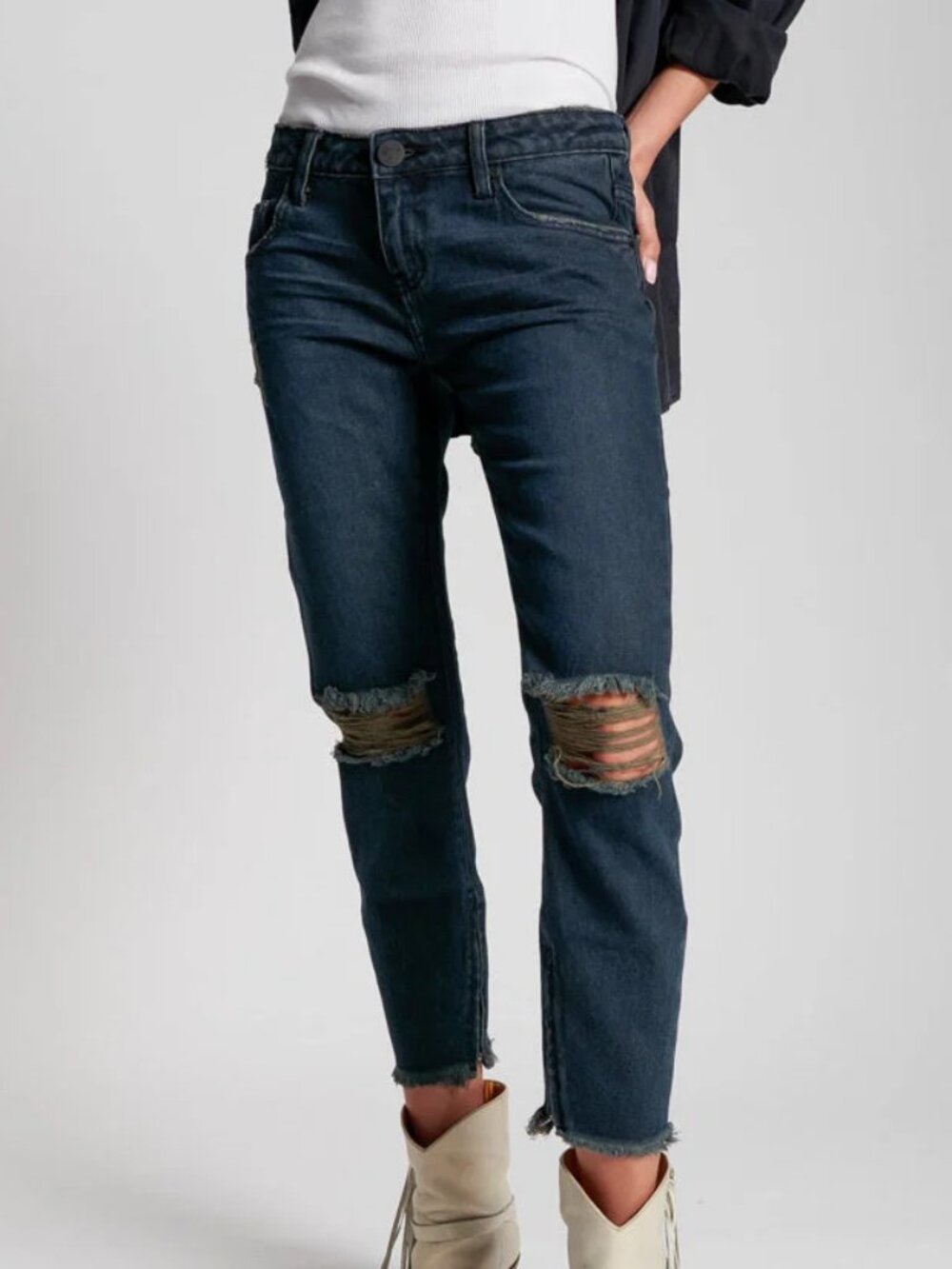 One Teaspoon High Waist Freebird Dark wash Jean Size 28